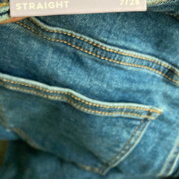 Wax Jeans Straight Leg Size 7/28 - Picture 9 of 10
